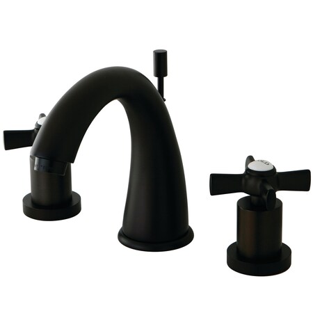 Kingston Brass 8" Widespread Bathroom Faucet, Oil Rubbed Bronze KS2965ZX